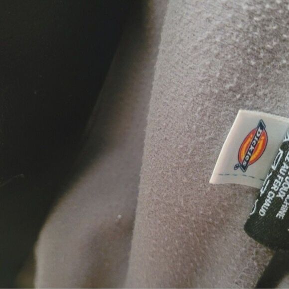 Dickies Jacket grey black zip front shell small womens performance coat lady - Picture 8 of 16